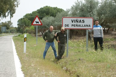 Con Juan Pablo y Pablo Viñas de Peñallana (Jaén) Abril 2015
